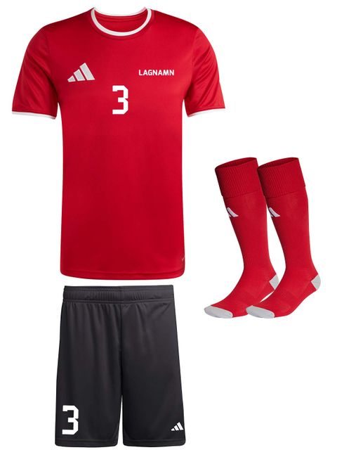 ADIDAS MATCH KIT ENTRADA26 - Röd